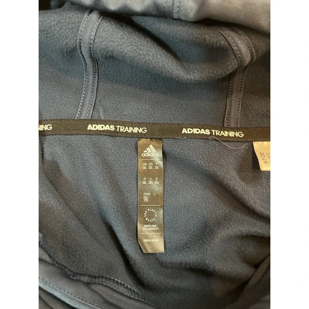 Adidas Designed‎ For Training Aeroready Hoodie Mens 2XL Navy Athleisure Sports